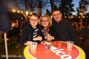 Osterfeuer in NDH Salza