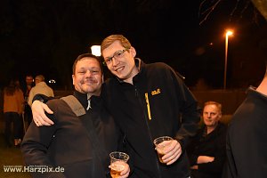 Osterfeuer in NDH Salza