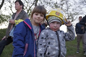 Osterfeuer in Leimbach