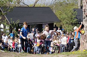 Ostereiersuche auf der Ebersburg