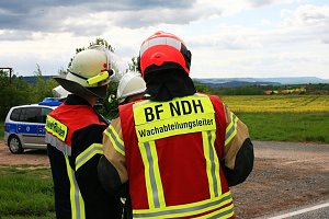 Schwerer Unfall auf der B4