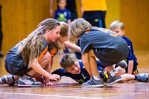 Handballzwerge im Mittelpunkt