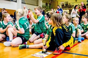 Handballzwerge im Mittelpunkt