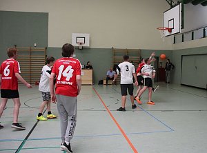 Klasse Streetballturnier in Sondershausen