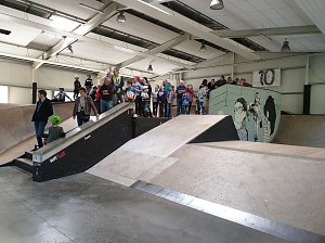 Auf dem Skateboard in die Osterferien