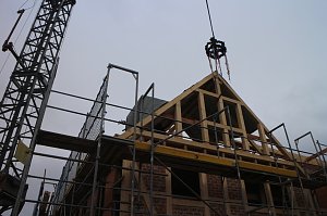 Richtfest in der Sch&auml;rfgasse