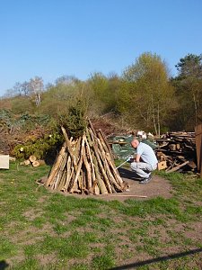 -Osterfeuer die Dritte-
