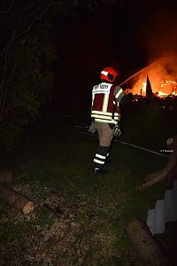Gartenlaube abgebrannt