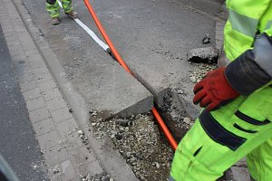 Offizieller Baustart zum gef&ouml;rderten Breitbandausbau