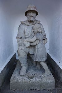 Sowjetischer Ehrenfriedhof, aufgenommen im M&auml;rz 2019
