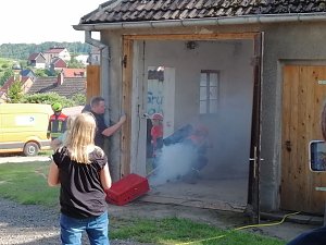 Feuerwehr&uuml;bung in Appenrode 