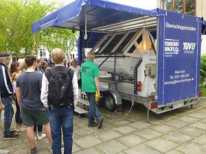 Aktion junge Fahrer an der Berufsschule