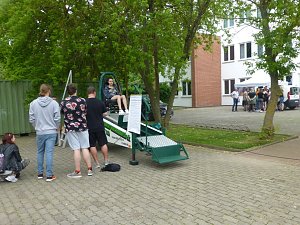 Aktion junge Fahrer an der Berufsschule