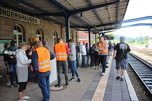 Eisenbahnfans hatten ihren Spa&szlig;