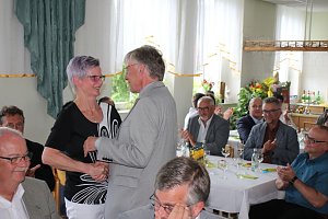 In den verdienten Ruhestand verabschiedet