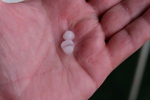 Unwetter über Nordhausen