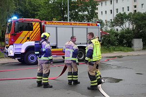 Feuerwehreinsatz Am Sand