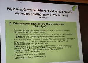 Auftaktveranstaltung Gewerbefl&auml;chenentwicklungskonzept Nordth&uuml;ringen