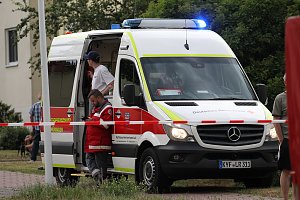 Wei&szlig;es Pulver sorgt f&uuml;r Aufregung