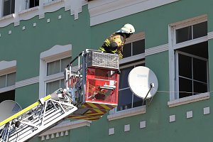 Einsatz in der Langen Stra&szlig;e