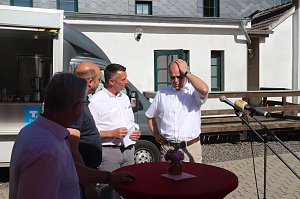 Der Nordth&uuml;ringer Unternehmerverband feierte heute sein Sommerfest auf dem Lindengut in Gudersleben