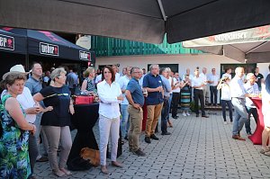 Der Nordth&uuml;ringer Unternehmerverband feierte heute sein Sommerfest auf dem Lindengut in Gudersleben