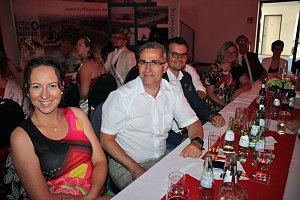 Lockere Gespr&auml;chsrunden zum Jubil&auml;um