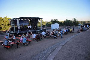 Feierlicher Abschluss beim B&uuml;rgerfest