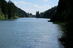 Peter Blei an der Neustädter Talsperre