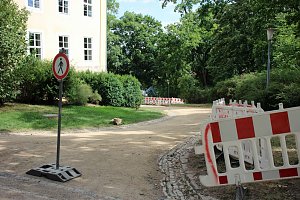 Weg wird repariert