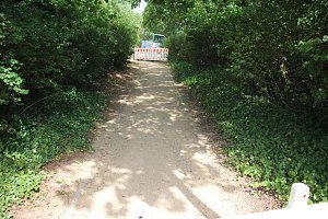 Weg wird repariert