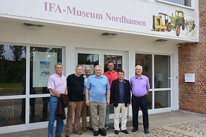 Kosmonaut Victor Afanasiev in Nordhausen