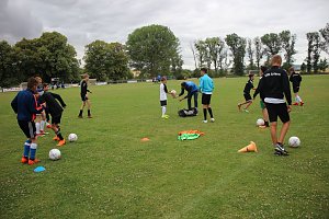 Fu&szlig;ballferienschule &ouml;ffnete Pforten