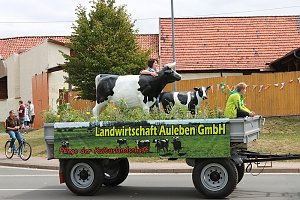 Großer Festumzug in Auleben