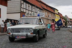 Großer Festumzug in Auleben