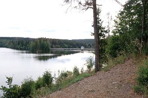 Peter Blei an der Hasselvorsperre