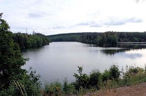 Peter Blei an der Hasselvorsperre