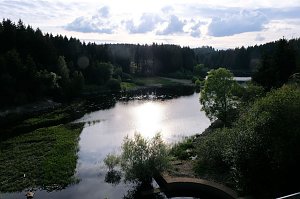 Peter Blei an der Hasselvorsperre