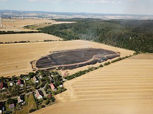 Brand in Neuheide