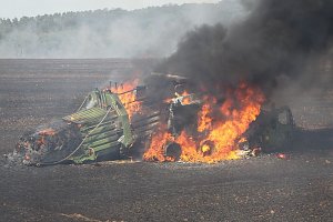 Brand in Neuheide