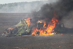 Brand in Neuheide