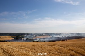 Polizeihubschrauber unterst&uuml;tzt Feuerwehren