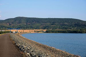 Peter Blei unterwegs am Stausee Kelbra