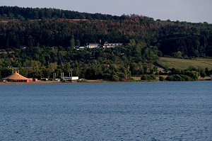Peter Blei unterwegs am Stausee Kelbra