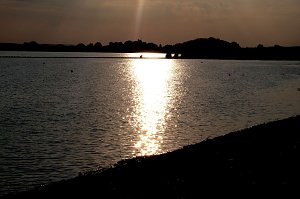 Peter Blei unterwegs am Stausee Kelbra