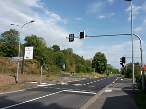 Fu&szlig;g&auml;ngerampel jetzt in Betrieb