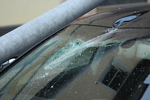 Unfall in der Bochumer Stra&szlig;e in Nordhausen 