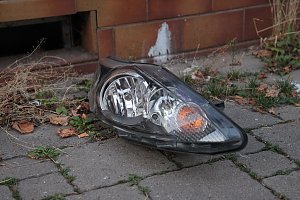 Unfall in der Bochumer Stra&szlig;e in Nordhausen 