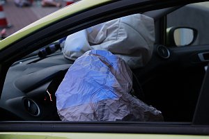 Unfall in der Bochumer Stra&szlig;e in Nordhausen 
