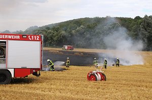 Feldbrand bei Hesserode